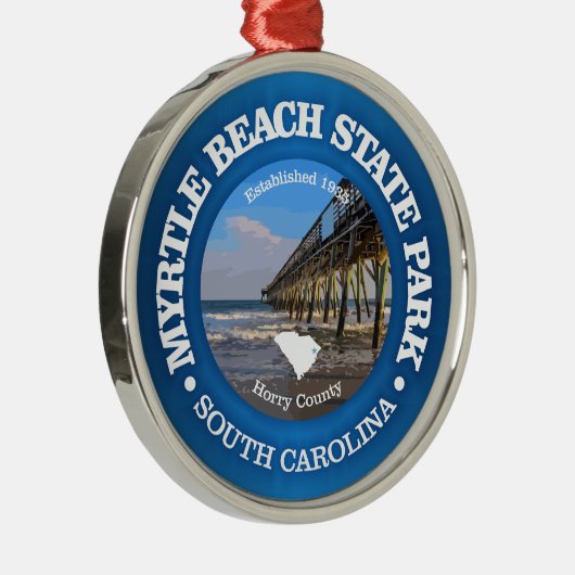 Myrtle Beach SP Metalen Ornament (Rechts)