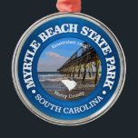 Myrtle Beach SP Metalen Ornament<br><div class="desc">Myrtle Beach State Park,  South Carolina.</div>