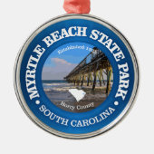 Myrtle Beach SP Metalen Ornament (Voorkant)