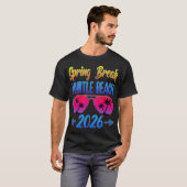 Myrtle Beach Spring Break 2026 Zonnebril Strand Va T-shirt (Voorkant volledig)