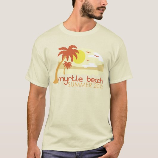 MYRTLE Beach SUMMER 2012 T-SHIRT (Voorkant)