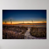 Myrtle Beach Sunrise Poster (Voorkant)