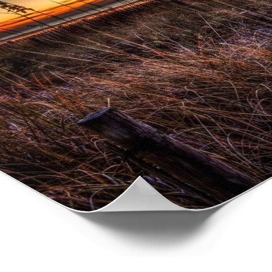 Myrtle Beach Sunrise Poster (Hoek)