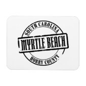 Myrtle Beach Titel Magneet (Horizontaal)