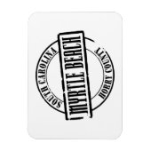 Myrtle Beach Titel Magneet (Verticaal)