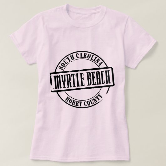 Myrtle Beach Titel T-shirt (Design voorkant)