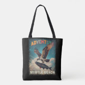 Myrtle beach tote bag (Achterkant)