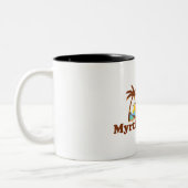 Myrtle Beach. Tweekleurige Koffiemok (Links)