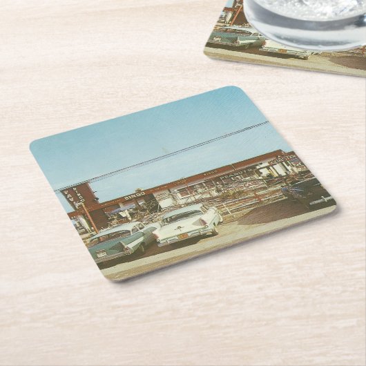 Myrtle Beach,  Uitzicht Kartonnen Onderzetters (Schuin)