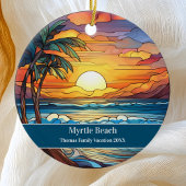 Myrtle Beach Vakantie Keramisch Ornament