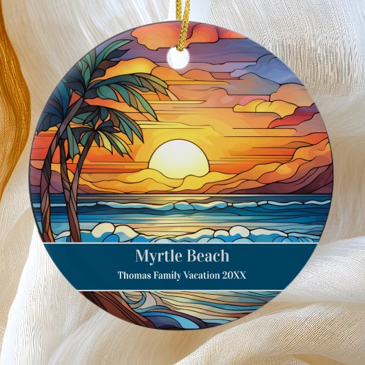 Myrtle Beach Vakantie Keramisch Ornament