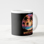 Myrtle Beach Vakantie Surfer Grote Koffiekop (Voorkant rechts)