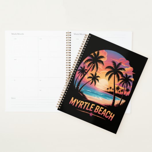 Myrtle Beach Vakantie Surfer Planner (Display)