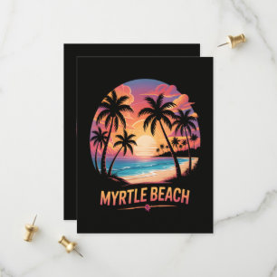 Myrtle Beach Vakantie Surfer Save The Date