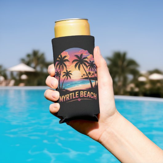 Myrtle Beach Vakantie Surfer  Seltzer Blikjeskoeler (Insitu Zwembad)