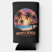 Myrtle Beach Vakantie Surfer  Seltzer Blikjeskoeler (Achterkant)