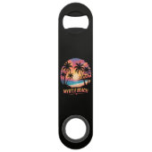 Myrtle Beach Vakantie Surfer Speed Flessenopener (Achterkant)