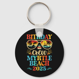 Myrtle Beach Verjaardag Crew Vakantie Cruise 2025 Sleutelhanger