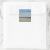 Myrtle Beach Vierkante Sticker (Tas)
