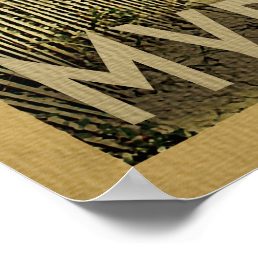 Myrtle Beach Vintage Travel Poster (Hoek)