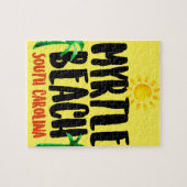 Myrtle Beach Waterverf Legpuzzel (Horizontaal)