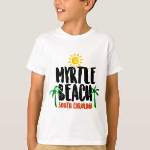 Myrtle Beach Waterverf T-shirt