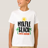 Myrtle Beach Waterverf T-shirt (Voorkant)