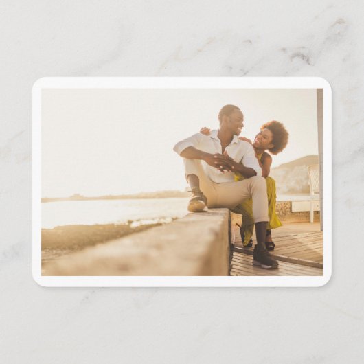 Myrtle Beach Wedding Hotel Kamer Blok Details Informatiekaartje (Achterkant)