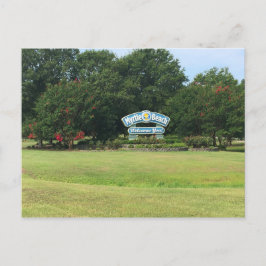 Myrtle Beach, welkomstbord, South Carolina Briefkaart