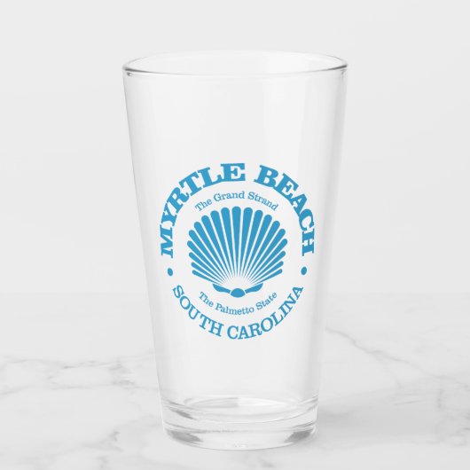 Myrtle Beach (zeeschelp) Glas (Voorkant)