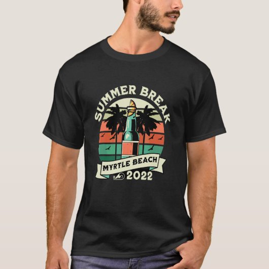 Myrtle Beach Zomerbreak 2022 T-shirt (Voorkant)