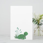 Myrtle de Schildpad Briefpapier (Staand voorkant)