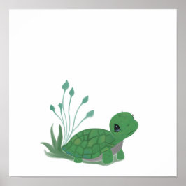 Myrtle de Schildpad!  Poster