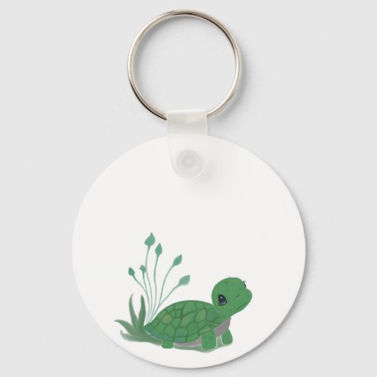 Myrtle de Schildpad!  Sleutelhanger (Voorkant)