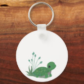 Myrtle de Schildpad!  Sleutelhanger (Voorkant)