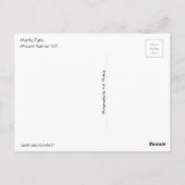 Myrtle Falls (Mount Rainier N.P.) with text Briefkaart (Achterkant)