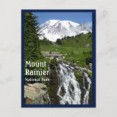 Myrtle Falls (Mount Rainier N.P.) with text Briefkaart (Voorkant)