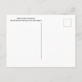 Myrtle Herfsten, Paradise - Mt. Rainier National P Briefkaart (Achterkant)