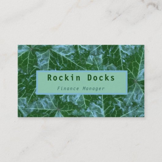 Myrtle Ming English Ivy Visitekaartje (Voorkant)