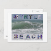 myrtle strand briefkaart (Voorkant / Achterkant)