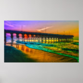 myrtle strand pier 14 poster (Voorkant)