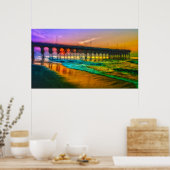 myrtle strand pier 14 poster (Keuken)