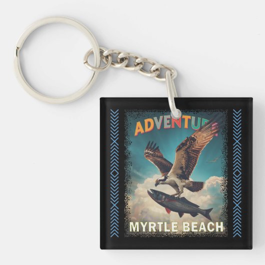 Myrtle strand sleutelhanger (voorkant)