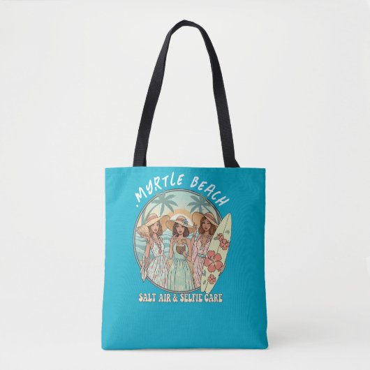 Myrtle strand tote bag (Voorkant)