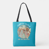 Myrtle strand tote bag (Achterkant)