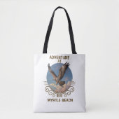 Myrtle strand tote bag (Voorkant)