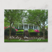 Myrtle Terrace in Historic Natchez, Mississippi Briefkaart (Voorkant)