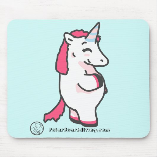 Myrtle the Unicorn Muismat (Voorkant)