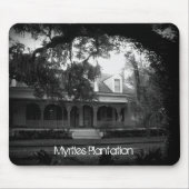 Myrtles Plantation in black and white Muismat (Voorkant)