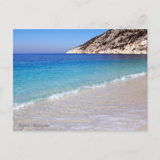 Myrtos - Kefalonia Briefkaart (Voorkant)